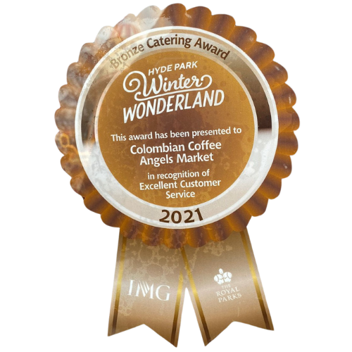 2021 Winter Wonderland Award in recognition of Excellent Customer Service