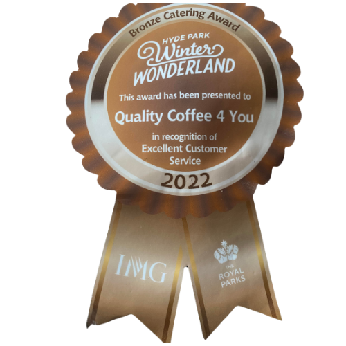 2022 Winter Wonderland Award in recognition of Excellent Customer Service