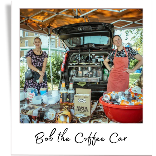 Bob the Coffee Car from Quality Coffee For you