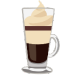 A graphic of an iced coffee, a cold version of your favourite coffee.